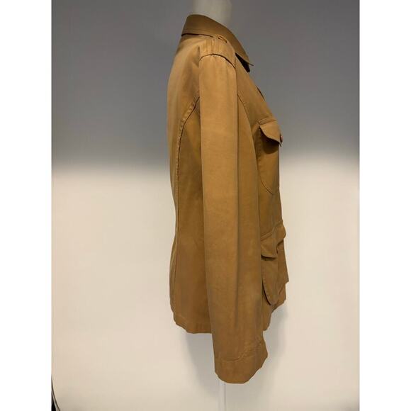 Ralph Lauren Collection Vintage 1994 Runway Utility Field Safari Jacket 10 Tan M - Picture 15 of 16